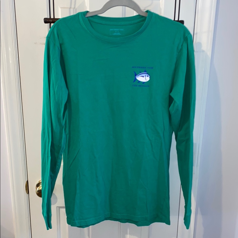 Southern Tide long sleeve t shirt, sz. M, preowned, green